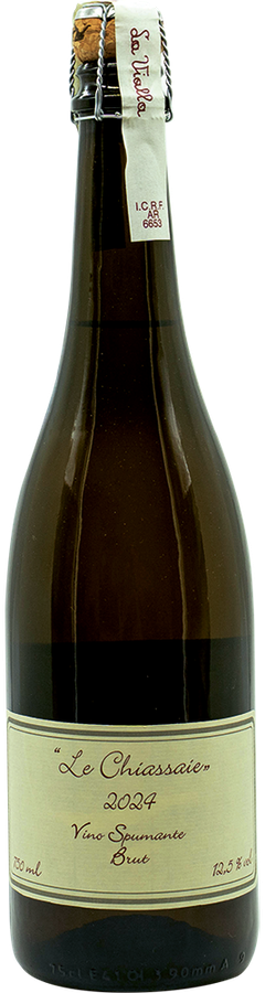 VINO SPUMANTE BRUT BIOLOGICO LE CHIASSAIE 2024