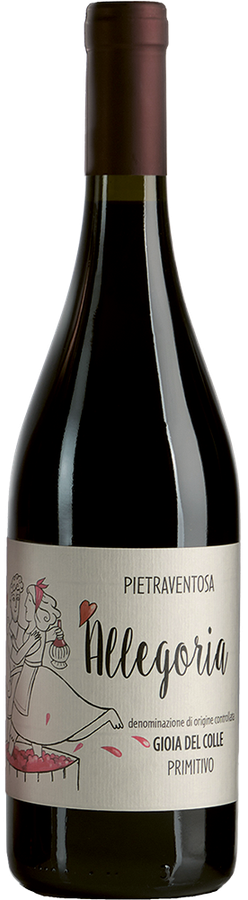 GIOIA DEL COLLE DOC PRIMITIVO VINO BIOLOGICO ALLEGORIA 2022