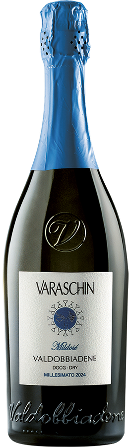 VALDOBBIADENE PROSECCO SUPERIORE DOCG SPUMANTE DRY MILLESIMATO MILDOSÈ 2024