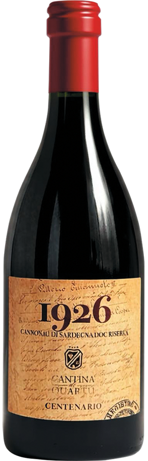 CANNONAU DI SARDEGNA DOC RISERVA 1926 2023