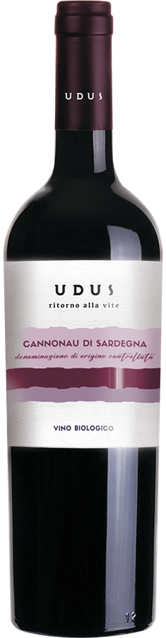 CANNONAU DI SARDEGNA DOC VINO BIOLOGICO UDUS 2025