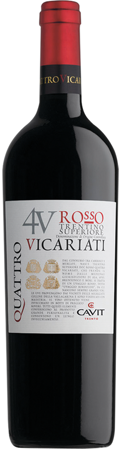 TRENTINO SUPERIORE DOC ROSSO QUATTRO VICARIATI 2022