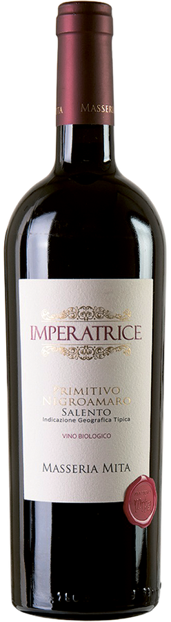 SALENTO IGT ROSSO VINO BIOLOGICO IMPERATRICE 2019