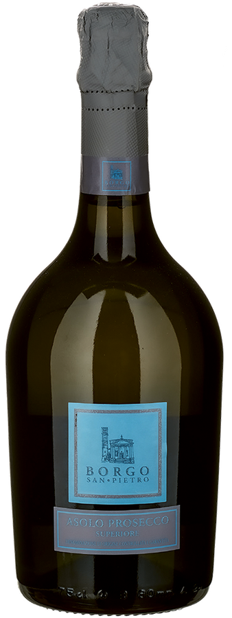 ASOLO PROSECCO DOCG SUPERIORE SPUMANTE BRUT BORGO SAN PIETRO 2025