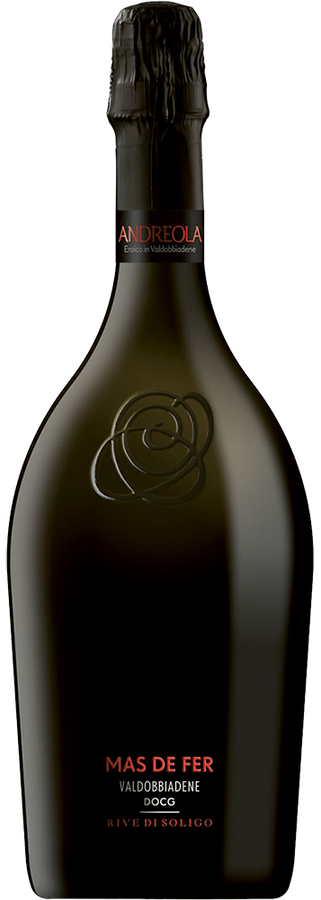 VALDOBBIADENE PROSECCO SUPERIORE DOCG SPUMANTE EXTRA DRY RIVE DI SOLIGO MAS DE FER 2025