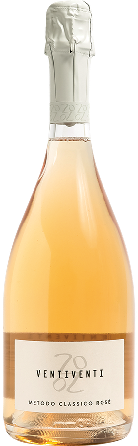 MODENA DOC LAMBRUSCO SPUMANTE BRUT ROSATO METODO CLASSICO VINO BIOLOGICO VENTIVENTI 2020