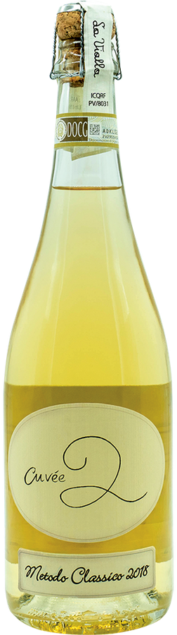 OLTREPÒ PAVESE METODO CLASSICO DOCG EXTRA BRUT MILLESIMATO VINO BIOLOGICO CUVÉE N° 2 2018
