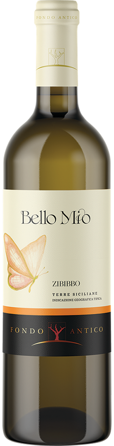 TERRE SICILIANE IGT ZIBIBBO VINO BIOLOGICO BELLO MIO 2025