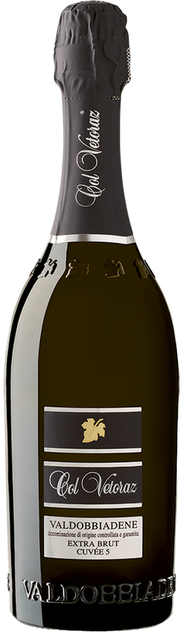 CONEGLIANO VALDOBBIADENE PROSECCO SUPERIORE DOCG SPUMANTE EXTRA BRUT CUVÉE 5 2025