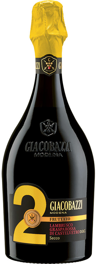 LAMBRUSCO GRASPAROSSA DI CASTELVETRO DOC FRIZZANTE SECCO 2 N.V.