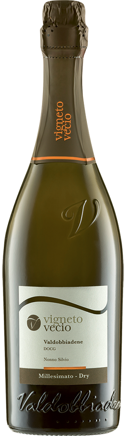VALDOBBIADENE PROSECCO SUPERIORE DOCG SPUMANTE DRY MILLESIMATO NONNO SILVIO 2025