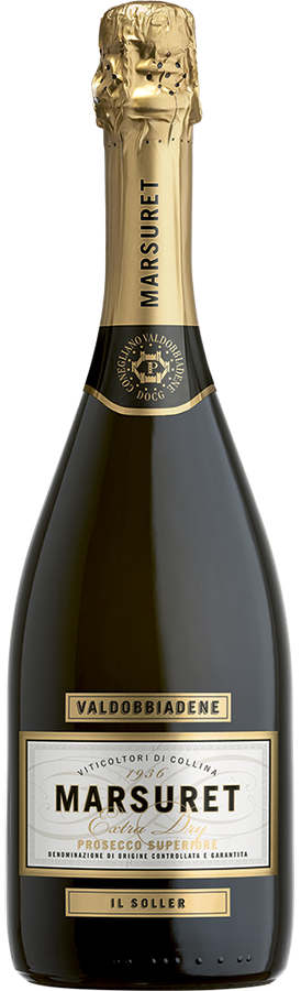VALDOBBIADENE PROSECCO SUPERIORE DOCG SPUMANTE EXTRA DRY IL SOLLER N.V.